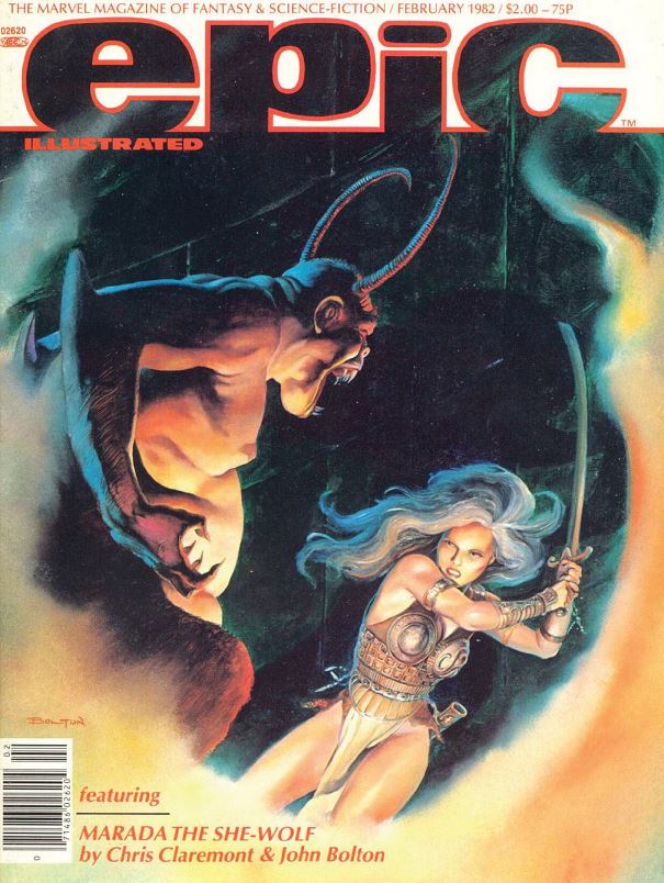 Epic Illustrated Issues 1–34 (1980–1986)