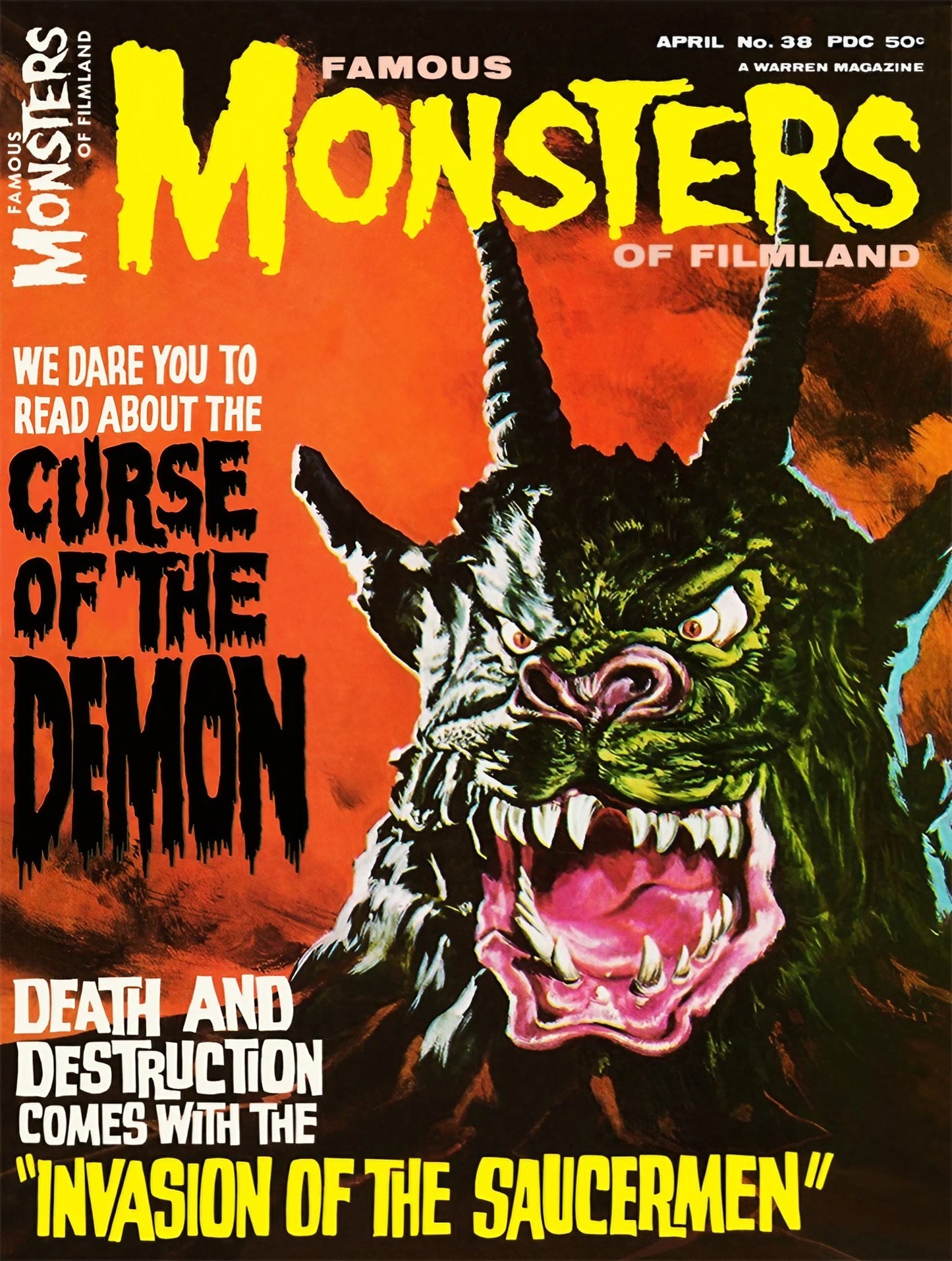 Famous Monsters of Filmland Issues 1-191 (1958-1983) | Warren Publishing