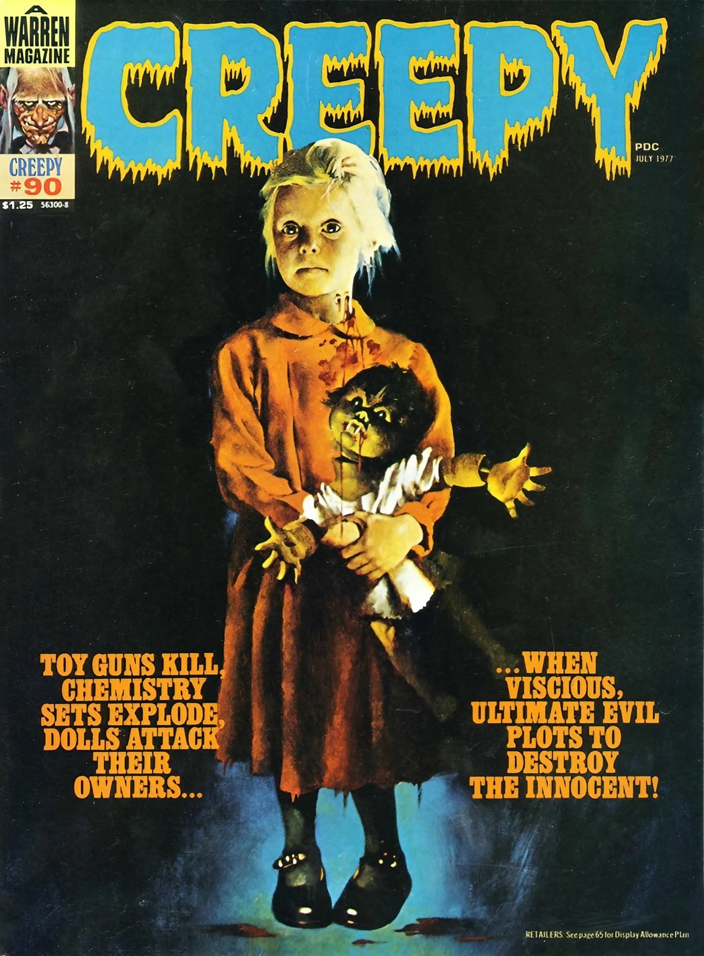 Creepy Issues 1-145 (1964-1983) | Warren Publishing