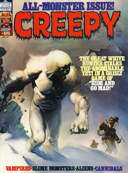 Creepy Issues 1-145 (1964-1983) | Warren Publishing