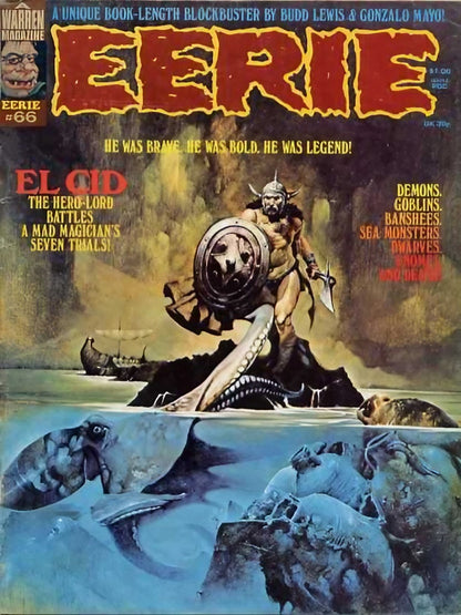 Eerie Issues 1-139 (1966-1983) | Warren Publishing