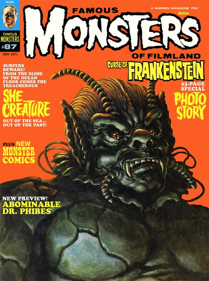 Famous Monsters of Filmland Issues 1-191 (1958-1983) | Warren Publishing